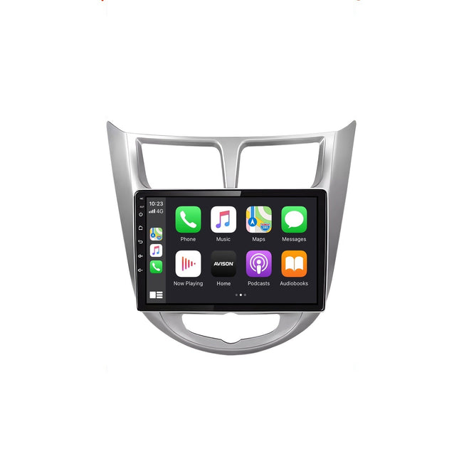 Navegación para Hyundai Accent 2010-2017 | CarPlay | Android Auto | WIFI | Bluetooth | QLED | XR4