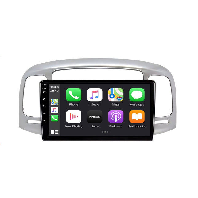 Navegación para Hyundai Accent 3 2006-2011 | CarPlay | Android Auto | WIFI | Bluetooth | QLED | XR4