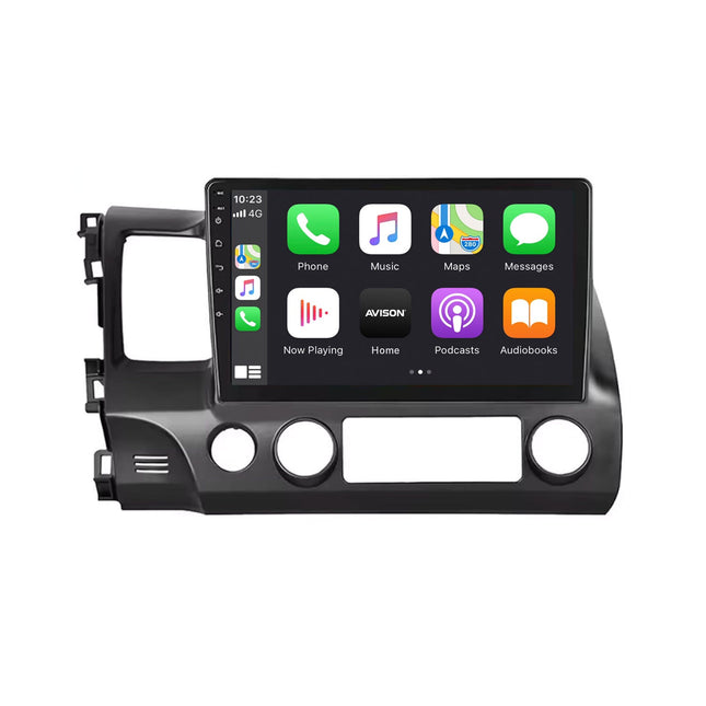 Navegación para Honda Civic 2006-2011 | CarPlay | Android Auto | WIFI | Bluetooth | QLED | XR4