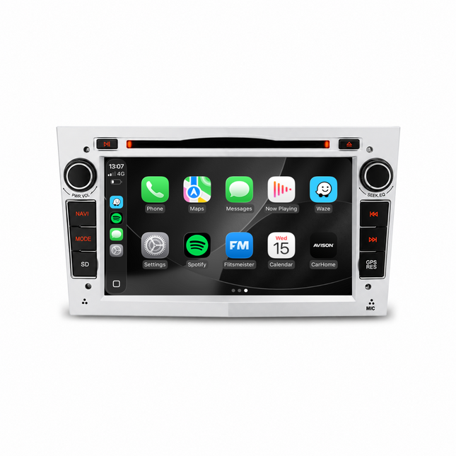 Navegador para Opel Plata 7" | Carplay | Android | DAB+ | Bluetooth | WIFI | CD