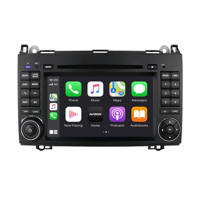 Navegación para Mercedes 7" | Carplay | Android | DAB | Bluetooth | 64GB