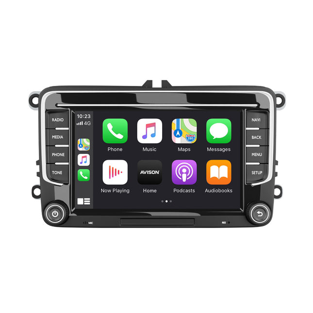 CarPlay y Navegación Android para VW Seat y Skoda 7" | 64 GB | DAB | 8 CORE