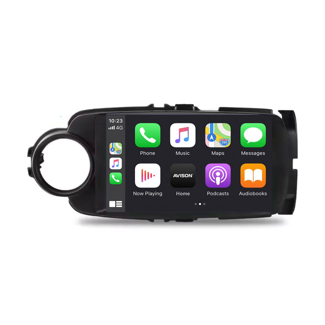 Navegación para Toyota Yaris 2012-2017 | CarPlay | Android Auto | WIFI | Bluetooth | QLED | XR4