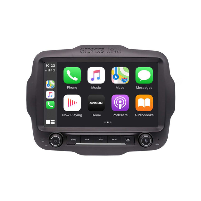 Navegación para Jeep Renegade 2015-2020 | CarPlay | Android Auto | WIFI | Bluetooth | QLED
