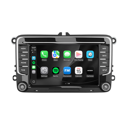CarPlay y Navegación Android para VW Seat y Skoda 7" | 64 GB | DAB | 8 CORE