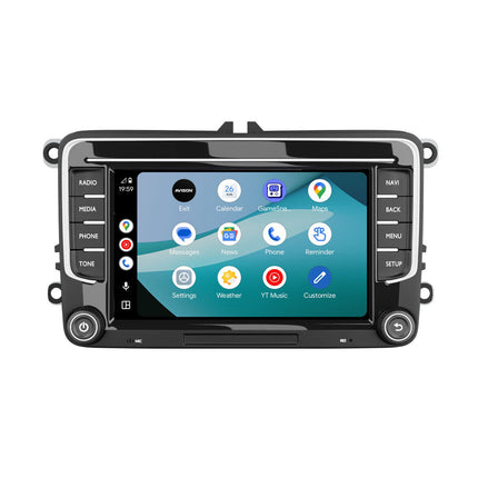 CarPlay y Navegación Android para VW Seat y Skoda 7" | 64 GB | DAB | 8 CORE