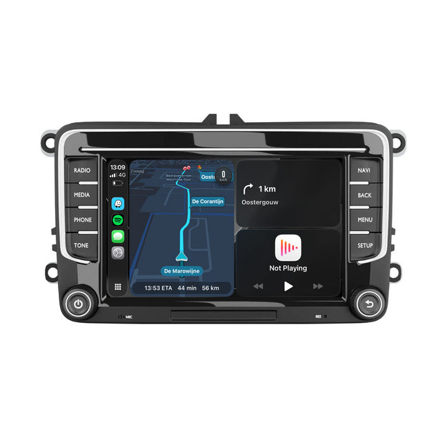 CarPlay y Navegación Android para VW Seat y Skoda 7" | 64 GB | DAB | 8 CORE
