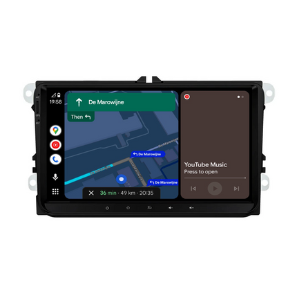 Navegación para VW Seat & Skoda | Carplay Wireless | Android Auto | DAB+ | Android | 64 GB