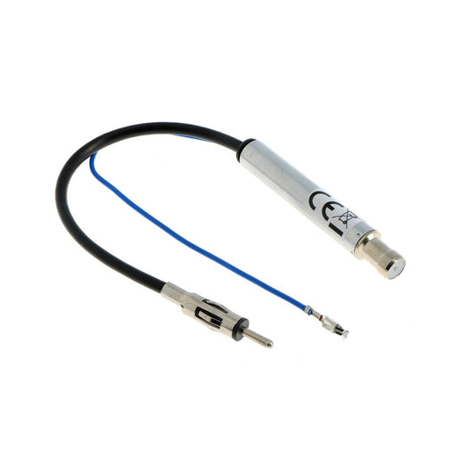 Adaptador de antena Fantasma ISO (F) a DIN (M) 12V