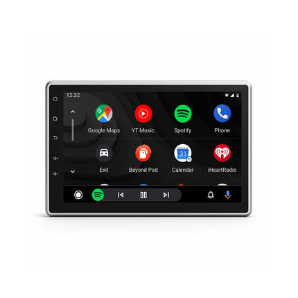 Sistema estéreo universal 1-DIN para coche con pantalla QLED de 10,1" | CarPlay | Android Auto | Bluetooth | Linux