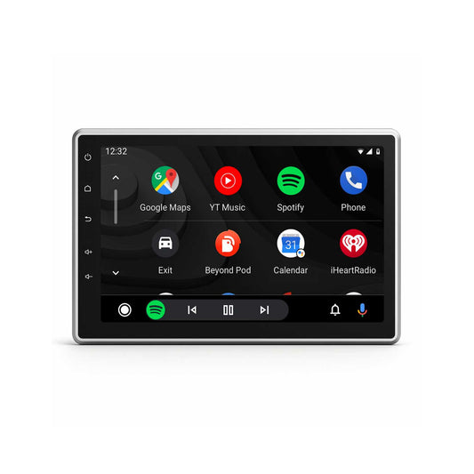 Sistema estéreo universal 1-DIN para coche con pantalla QLED de 10,1" | CarPlay | Android Auto | Bluetooth | Linux