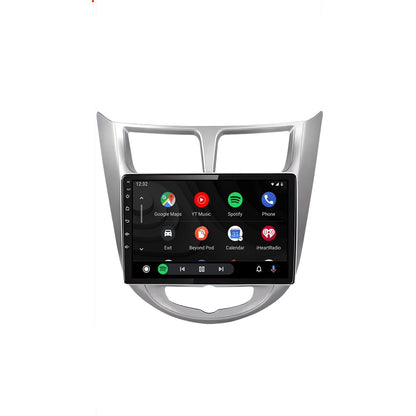 Navegación para Hyundai Accent 2010-2017 | CarPlay | Android Auto | WIFI | Bluetooth | QLED | XR4