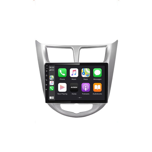 Navegación para Hyundai Accent 2010-2017 | CarPlay | Android Auto | WIFI | Bluetooth | QLED | XR4