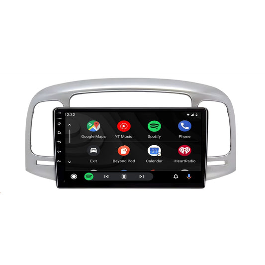 Navegación para Hyundai Accent 3 2006-2011 | CarPlay | Android Auto | WIFI | Bluetooth | QLED | XR4