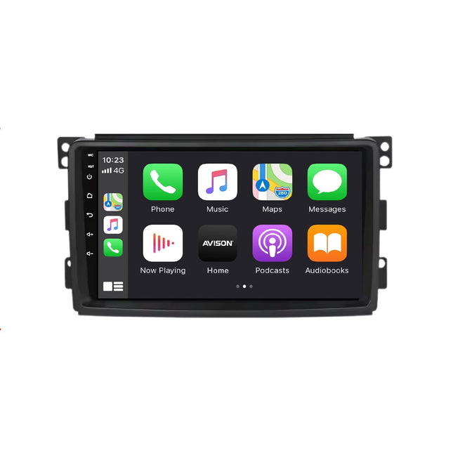 Navegación para Mercedes Benz Smart Fortwo 451 2006-2009 | CarPlay | Android Auto | WIFI | Bluetooth | QLED | XR4