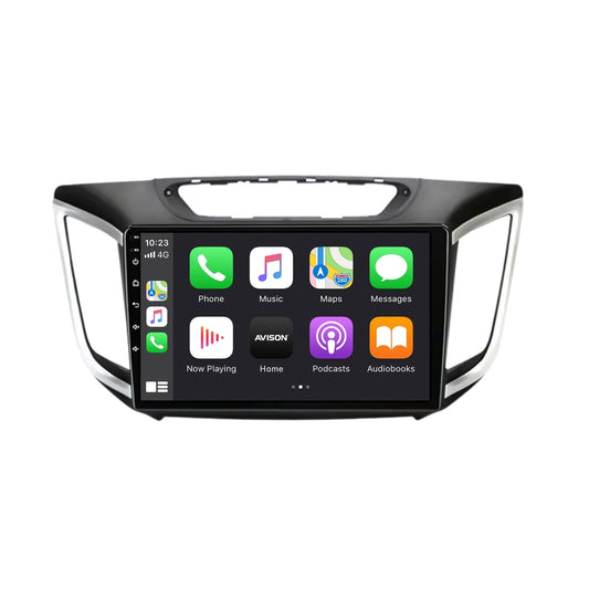 Navegación para Hyundai Creta Ix25 2015-2019 | CarPlay | Android Auto | WIFI | Bluetooth | QLED | XR4