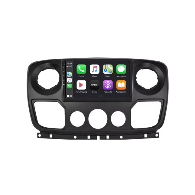 Navegación para Renault Master III (FV) 2010-2013 | CarPlay | Android Auto | WIFI | Bluetooth | QLED | XR4