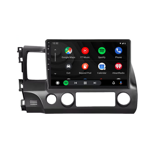 Navegación para Honda Civic 2006-2011 | CarPlay | Android Auto | WIFI | Bluetooth | QLED | XR4