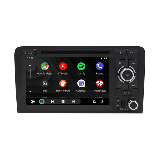 Navegación para Audi A3 | Carplay | Android | DAB | Bluetooth | WIFI | 64 GB | DVD