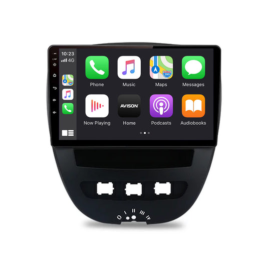 Navegación para Citroen C1 | Toyota Aygo | Peugeot 107 | CarPlay | Android | DAB+