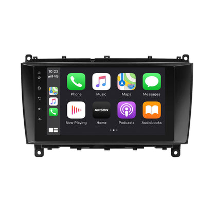 Navegación para Mercedes CLK 2003-2009 | Carplay | Android | DAB+ | Bluetooth | WIFI
