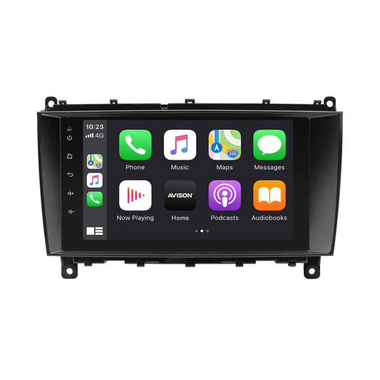 Navegación para Mercedes CLK 2003-2009 | Carplay | Android | DAB+ | Bluetooth | WIFI