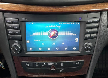 Navegación para Mercedes G CLS Clase E | Carplay | Android | DAB | Bluetooth