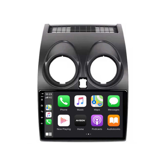 Navegación para Nissan Qashqai J10 | Carplay | Android | DAB | Bluetooth | WIFI | 64 GB