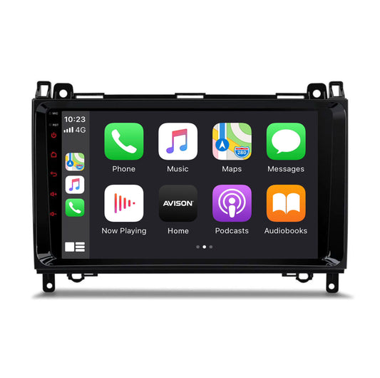 Navegación para Mercedes Car Stereo 9" pulgadas | Carplay | Android Auto | DAB | Bluetooth | WIFI