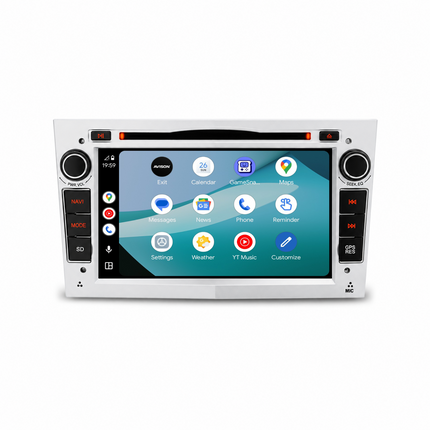 Navegador para Opel Plata 7" | Carplay | Android | DAB+ | Bluetooth | WIFI | CD