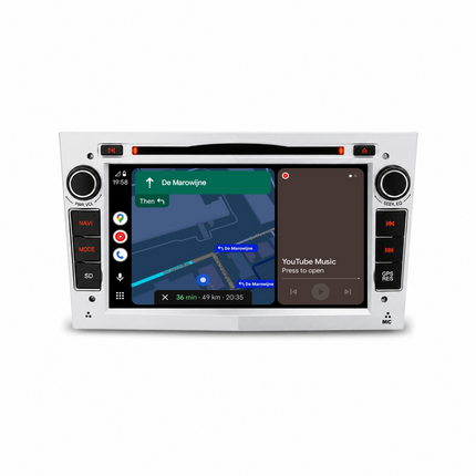 Navegador para Opel Plata 7" | Carplay | Android | DAB+ | Bluetooth | WIFI | CD