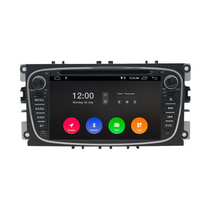 Navegador para Ford Black Oval 7" | CarPlay | Android | DAB+ | Bluetooth | 64GB