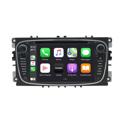 Navegador para Ford Black Oval 7" | CarPlay | Android | DAB+ | Bluetooth | 64GB