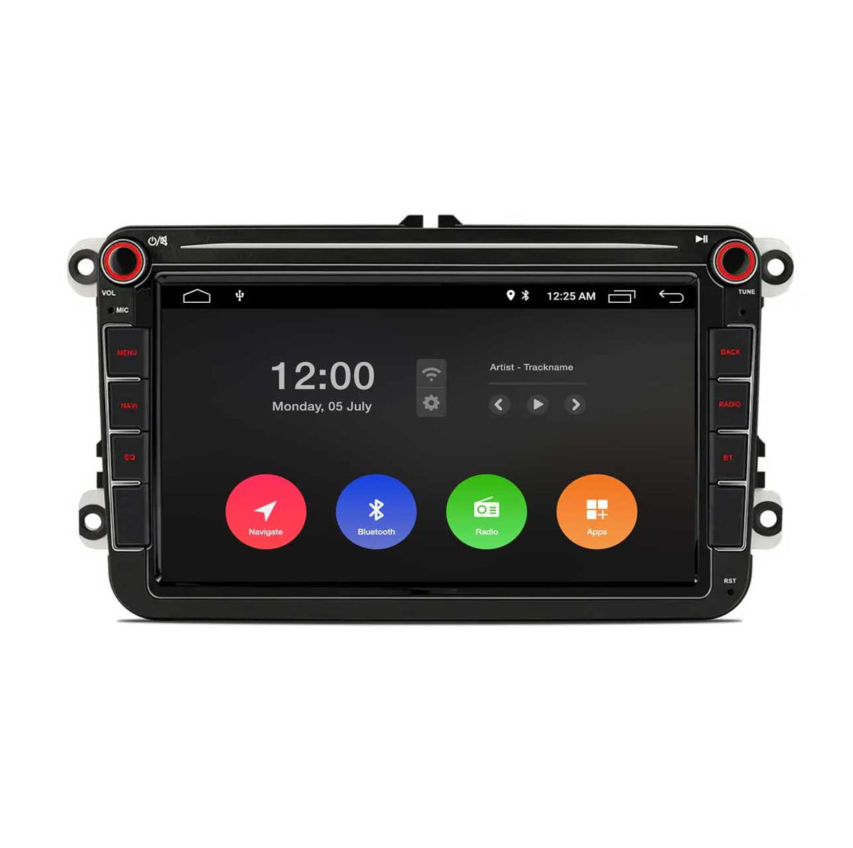 Navegación para VW Seat & Skoda 8 pulgadas | Carplay | Android | DAB | Bluetooth | WIFI