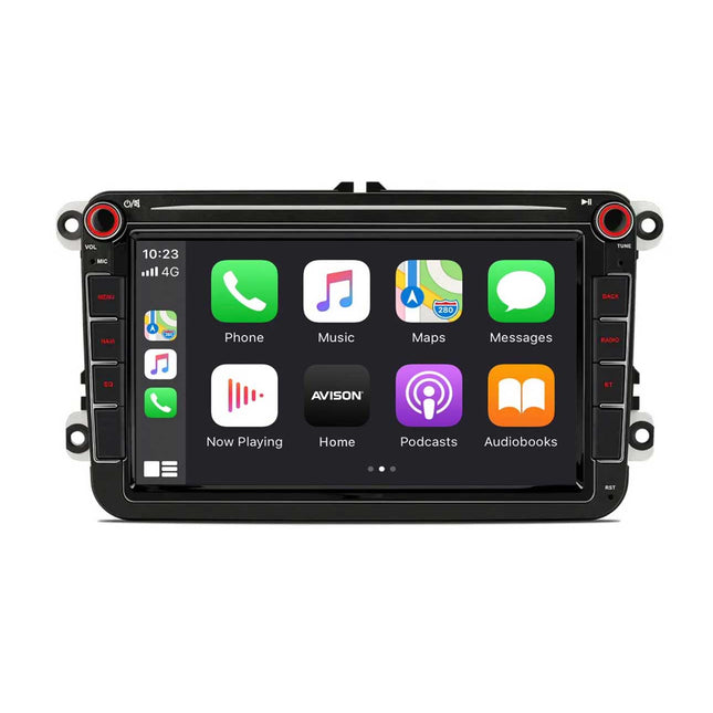 Navegación para VW Seat & Skoda 8 pulgadas | Carplay | Android | DAB | Bluetooth | WIFI