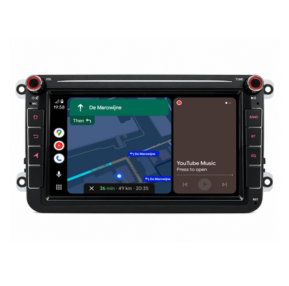 Navegación para VW Seat y Skoda 8 pulgadas | carplay | Androide | DAB+ | Bluetooth | Wi-Fi | AVN-R522