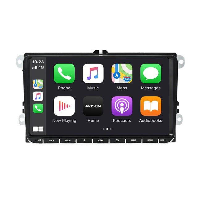 Navegador para VW Seat & Skoda 9" | Carplay Inalámbrico | Android Auto | DAB+ | Android | 64 GB