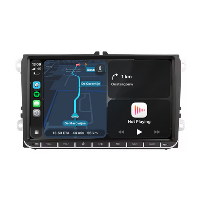 Navegación para VW Seat y Skoda 9 pulgadas | carplay | Androide | DAB+ | Bluetooth | Wi-Fi | AVN-R591