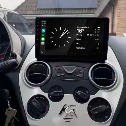 Navegación para Ford Ka 2008-2016 | CarPlay | Android Auto | WIFI | Bluetooth | QLED