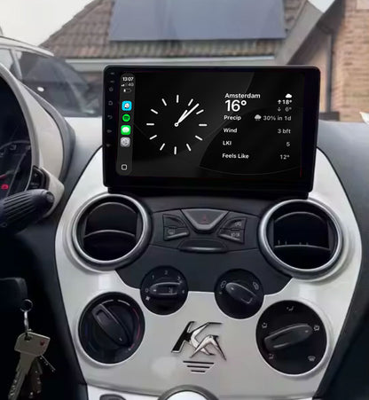 Navegación para Ford Ka 2008-2016 | CarPlay | Android Auto | WIFI | Bluetooth | QLED