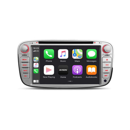 Navegador para Ford Silver Oval 7" | CarPlay | Android | DAB+ | Bluetooth | 64GB