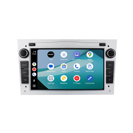 Navegador para Opel Plata 7" | Carplay | Android | DAB+ | Bluetooth | 32GB
