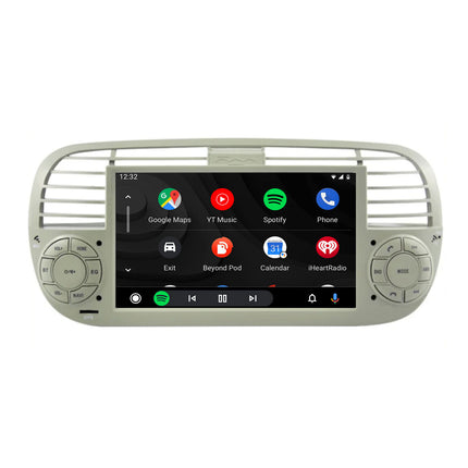 Navegación para Fiat 500 | Carplay | Android | DAB | Bluetooth | Y más