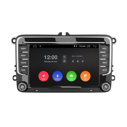 CarPlay & Android Navegación para VW Seat & Skoda 7" | 64 GB | DAB | 8 CORE