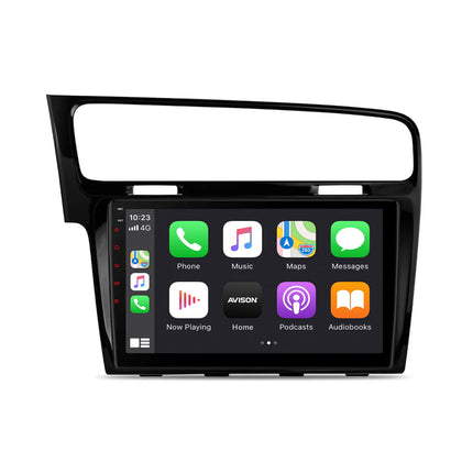 Navegador para VW Golf 7 | Carplay | Android | DAB | Bluetooth | 64 GB | Negro