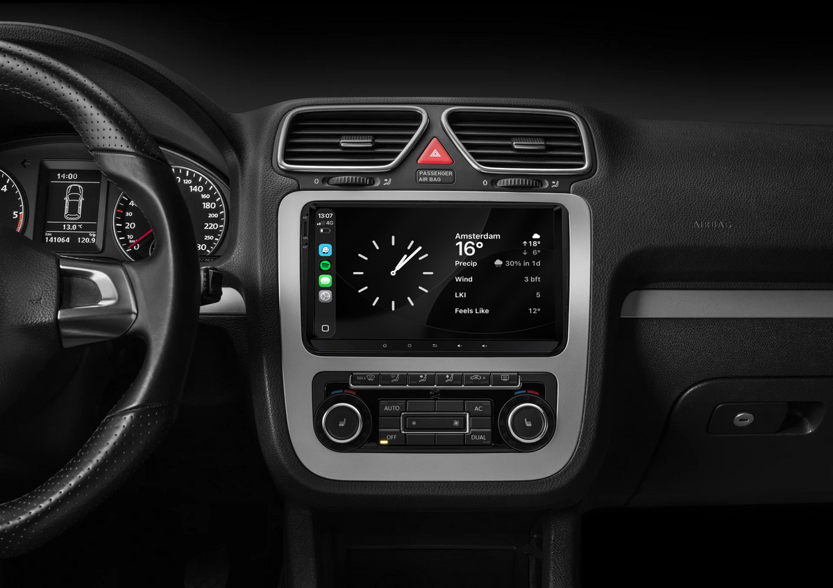 Navegación para VW Seat & Skoda | Carplay Wireless | Android Auto | DAB+ | Android | 64 GB