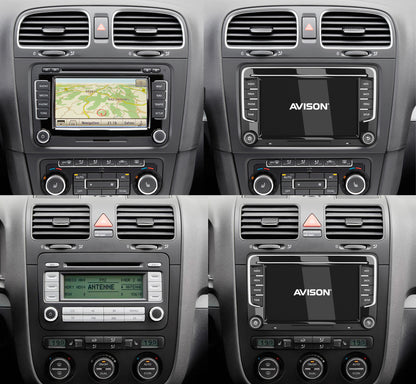 Navegador para VW Seat & Skoda 7" | CarPlay | Android Auto | DAB | 4 Core | 32GB