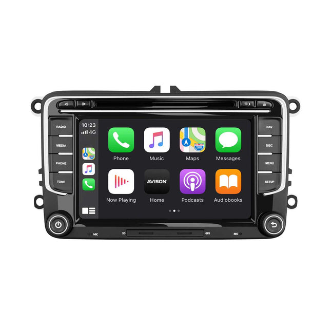 Navegación para VW Seat & Skoda 7" | Carplay | Android | WIFI | DAB+ | 128GB