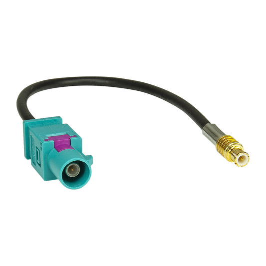 Conecte la antena DAB OEM a la interfaz DAB Fakra (M) a MCX (M)