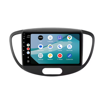 Navegación para Hyundai I10 2007-2013 | CarPlay | Android Auto | Wi-Fi | Bluetooth | QLED | XR6
